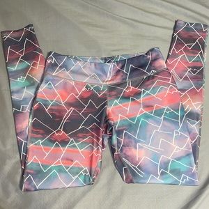 High-rise mountain leggings.